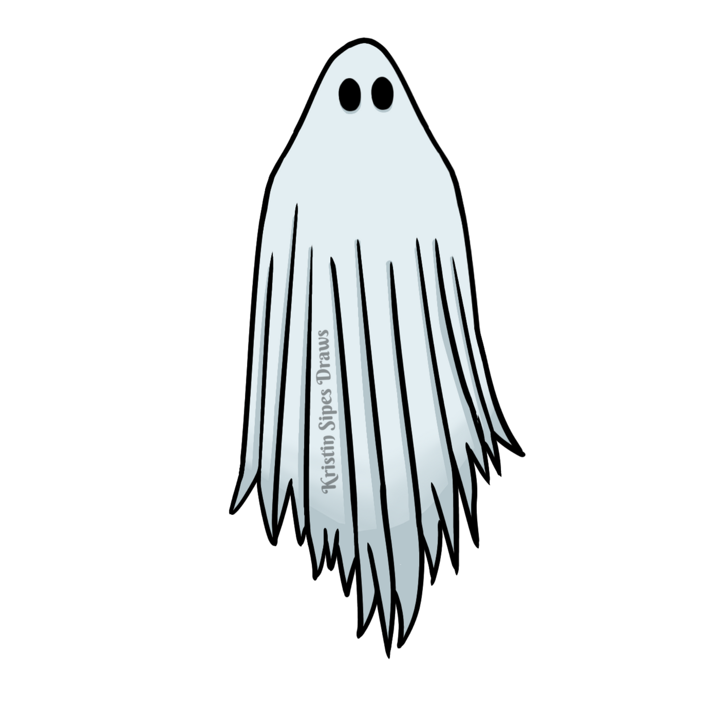 Ghost sticker