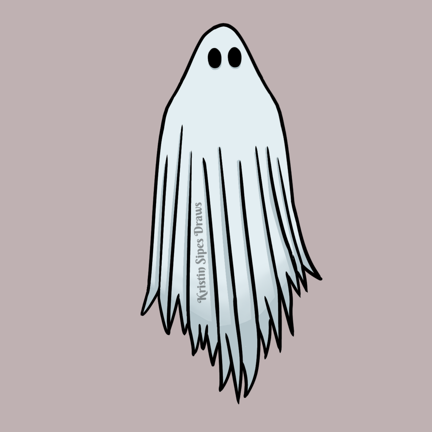 Ghost sticker