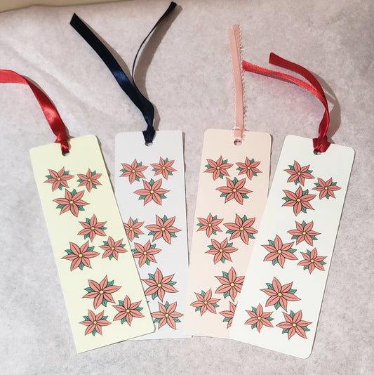 Poinsettias Bookmark